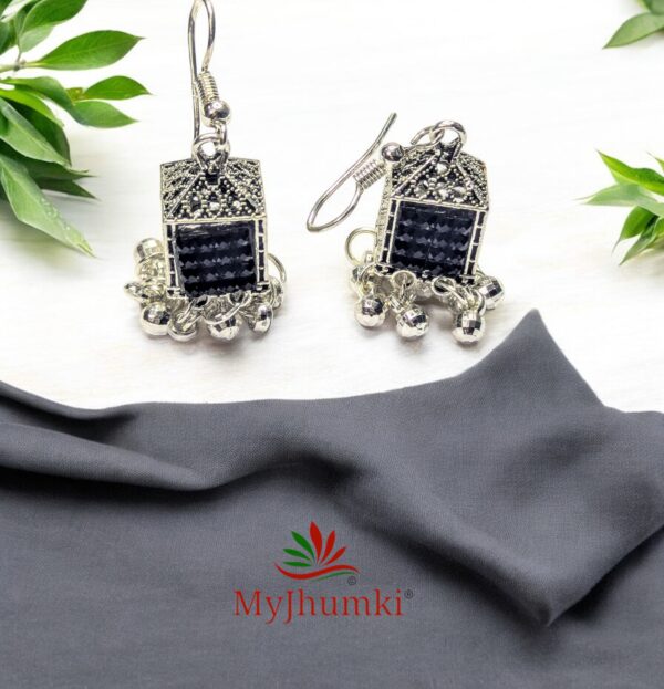 Oxidised Jhumka Earring For Women